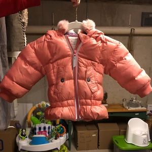 Hanna Andersson Toddler Down Jacket Pink